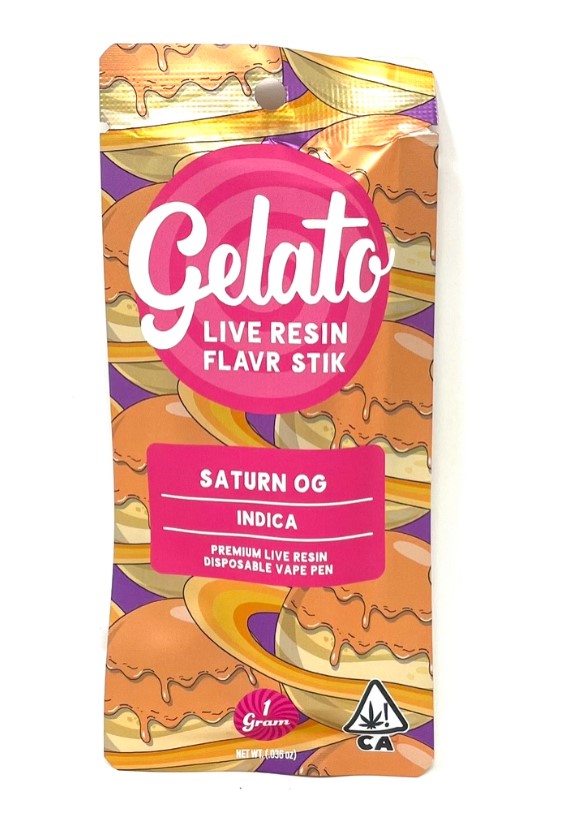GELATO | SATURN OG (I) | 1G DISPOSABLE