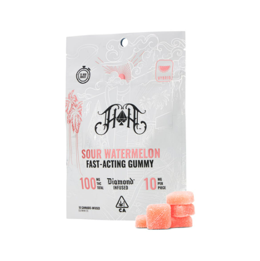 HH | SOUR WATERMELON (H) | FAST ACTING 100MG GUMMIES