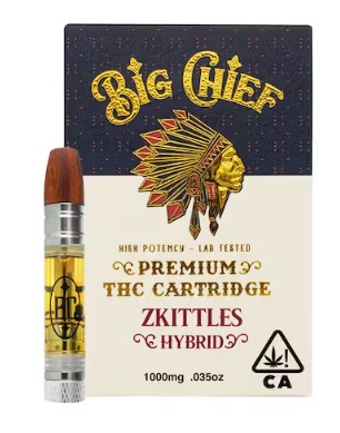 BIG CHIEF | ZKITTLES (H) | 1G CART