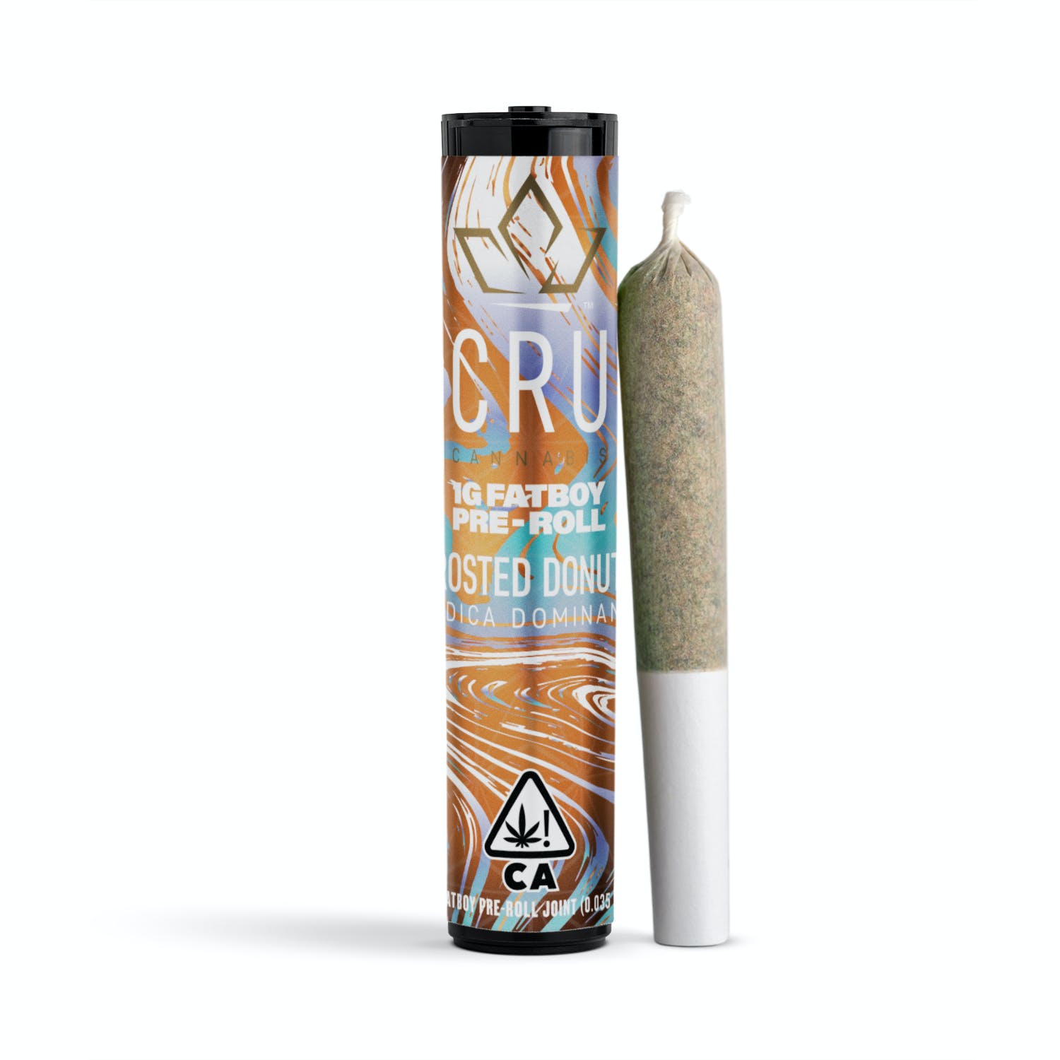 CRU | FROSTED DONUTS (I/H) | 1G FAT BOY PREROLL