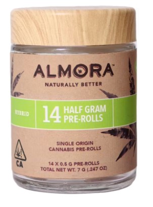 ALMORA | STRAWBERRY DURBAN X MELONADE (H) | .5G X 14 PACK PRE ROLL