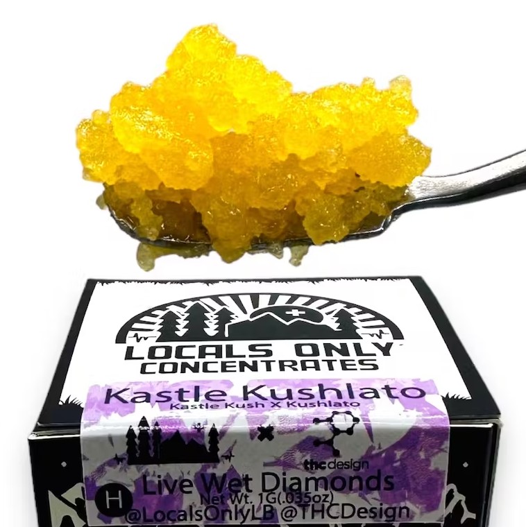 LOCALS ONLY | KASTLE KUSHLATO (H) | 1G LIVE WET DIAMONDS 1G